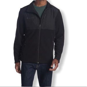 Fleece Mixed Media Jacket by Free Country Size L